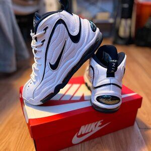 Nike air total max uptempo midnight navy on white